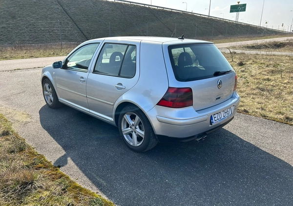 Volkswagen Golf cena 16800 przebieg: 232195, rok produkcji 2000 z Rajgród małe 121